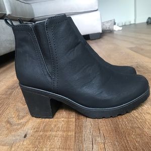 Black Nasty Gal Booties